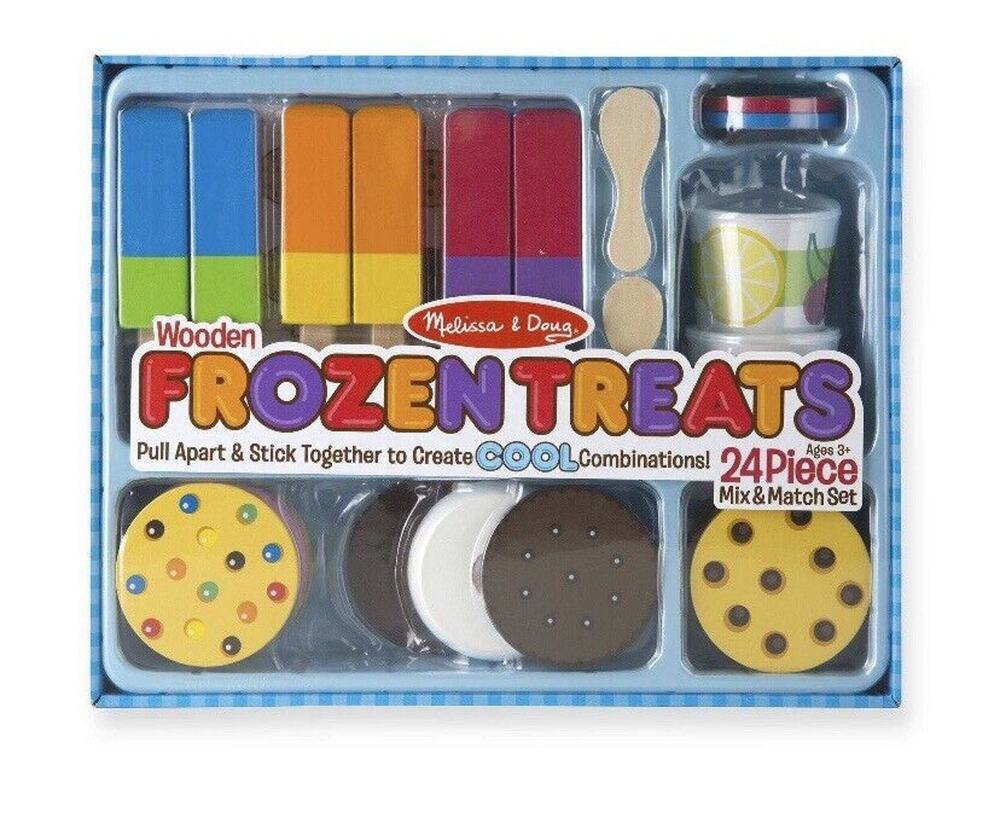 Melissa & Doug Wooden Frozen Treats Set #9869 BRAND NEW